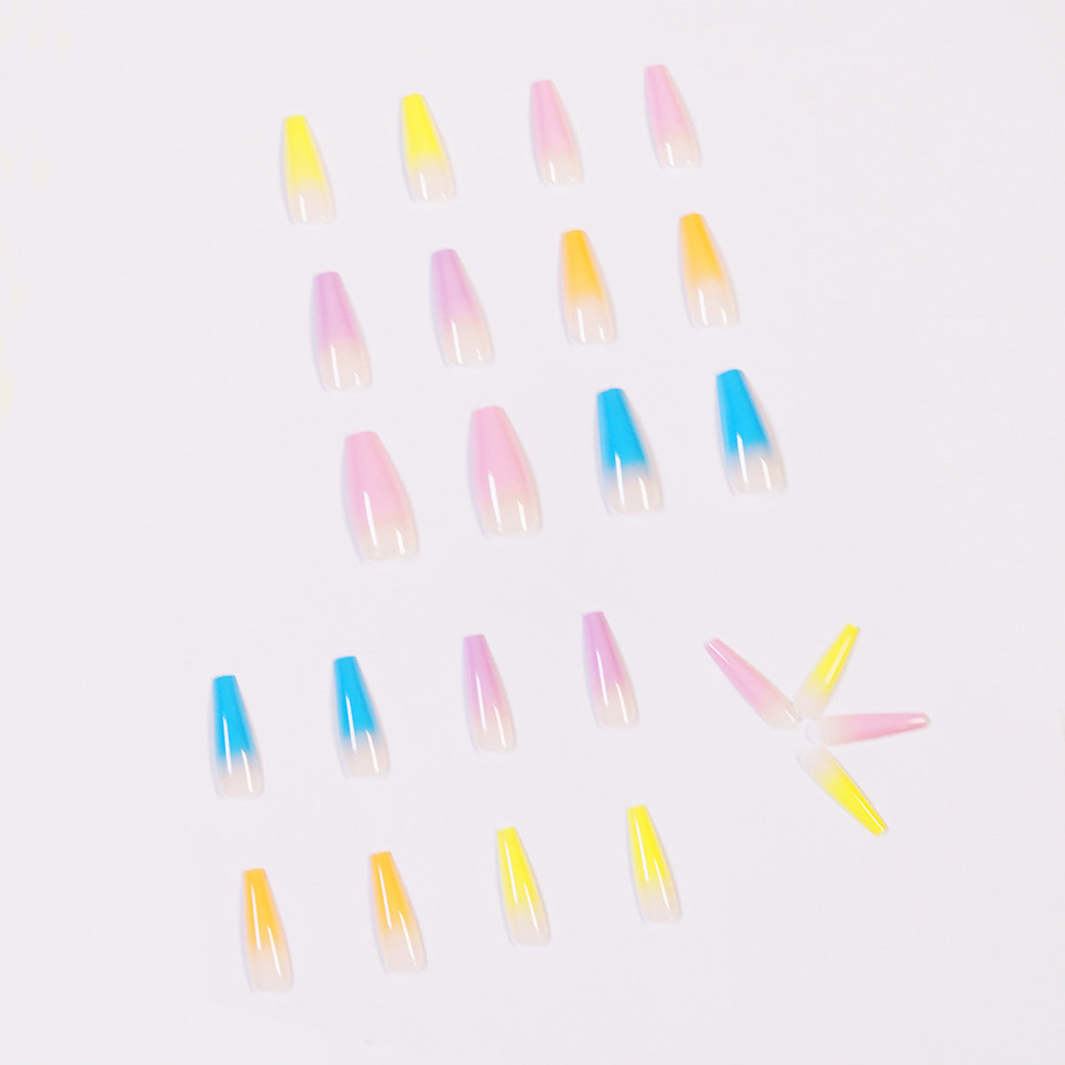 Exclusive for  and nail products Rainbow series  and nail patch removable｜365nails