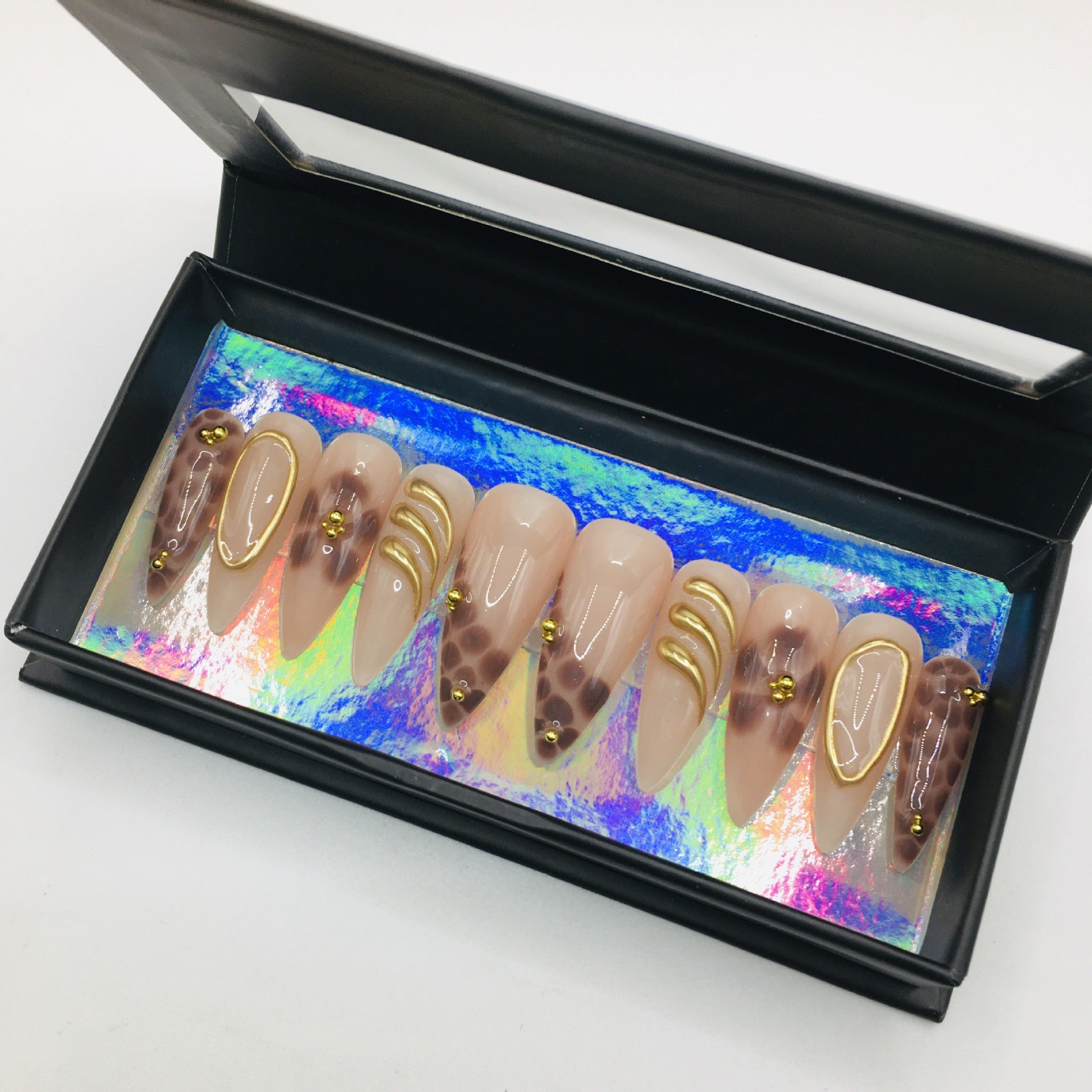 Magnetic Press On Nail Storage Gift Box (MOQ=5)