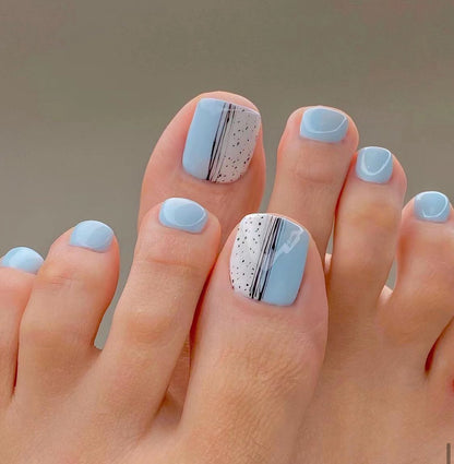 Wear nail manicure toenail patch wholesale collection toenail removable  fake nail false nails｜365nails