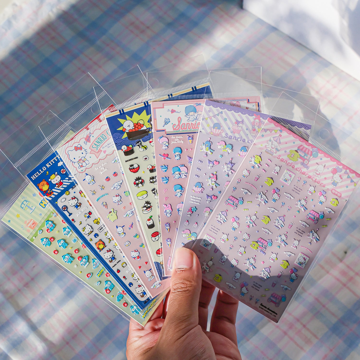 Sanrio Pochacco Carnival – 可愛3D浮雕美甲貼紙