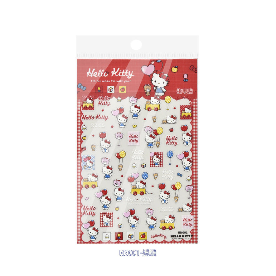 Hello Kitty Nail Stickers – Official Licensed Kawaii Collection
