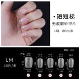 365nails 100PCS Matte Nail Tips | 10 Shapes XS/S/M/L Sizes for Press-On Customization