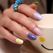 成品穿戴甲批發 五色純色清新INS風｜365nails