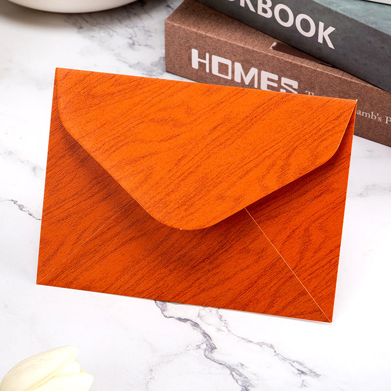 Vintage Textured Thank You Envelope With Wax Seal Style (MOQ=2)