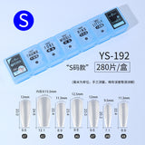 365nails: "Finger-Specific Nail Tips" – Pre-Sized Clear Nail Extensions