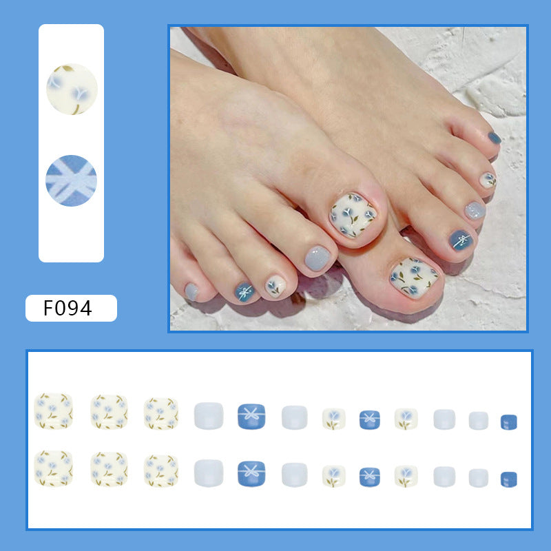 Manicure de flores naturais, fofas e coloridas, primavera e verão, novas unhas postiças, unhas postiças postiças, peças de unhas postiças, atacado de unhas postiças｜365nails