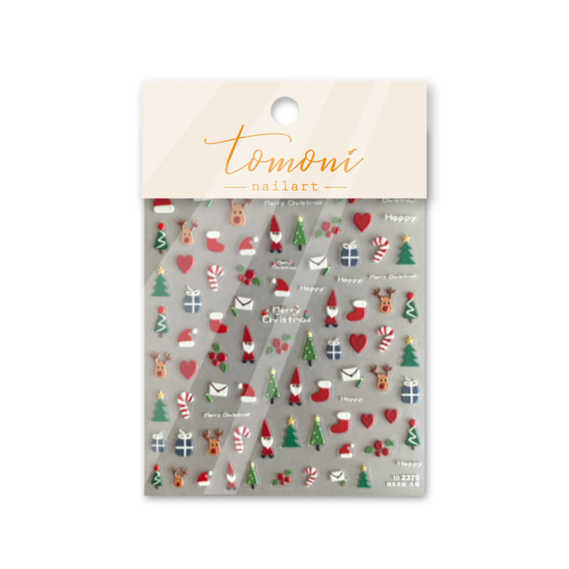 Merry Christmas – Festive Nail Art Set
