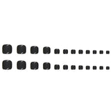 Unhas postiças brancas, frescas e elegantes, pretas oleosas e brilhantes, modelos de unhas postiças, unhas postiças, nail art Spice Girl, especial para unhas postiças.｜365nails