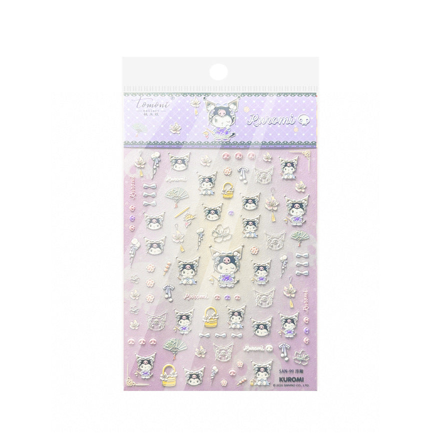 365nails : « Kuromi style japonais » – Autocollants pour ongles