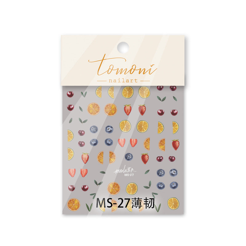 365nails: "Fresh Fruit" – Nail Art Stickers