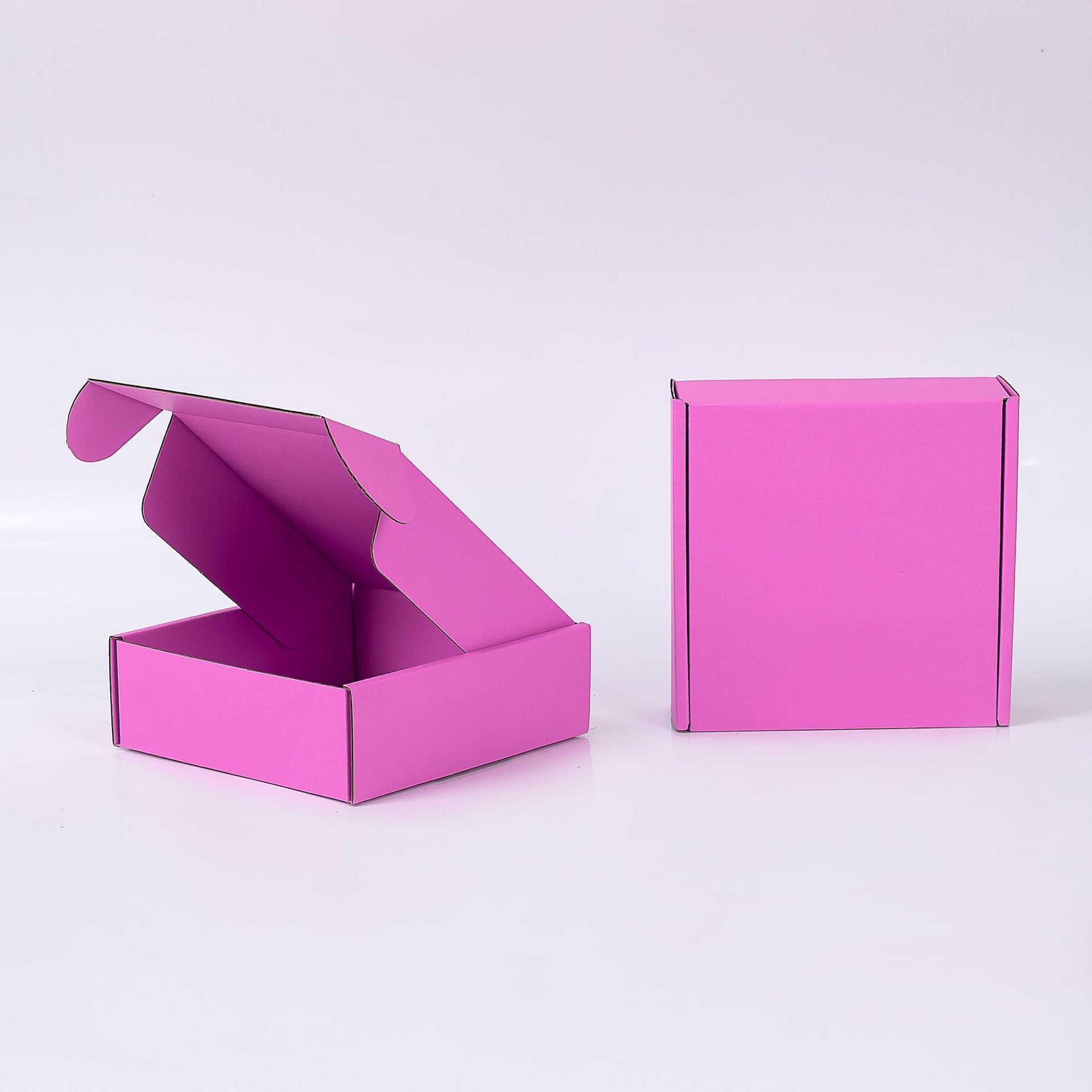 Premium Double-Sided Color Mailer Boxes – Custom Logo Corrugated Shipping Box (MOQ 100)