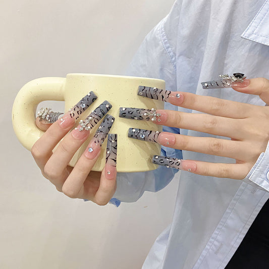 Pure handmade press on nails   nail art fake nails beauty | 365nails