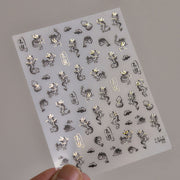 365nails: 전통 붉은 용 – 네일 아트 스티커