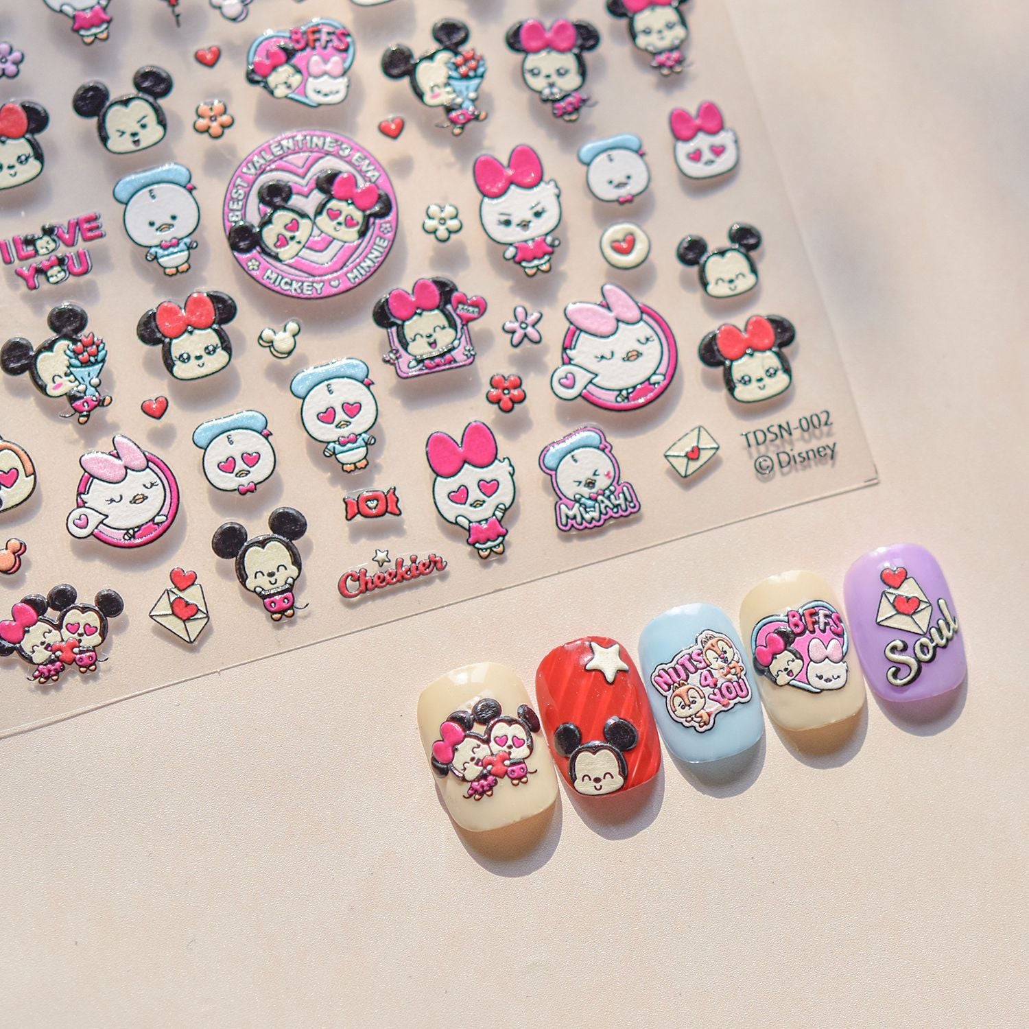 365nails: "Minnie & Daisy Girls" – nail art stickers