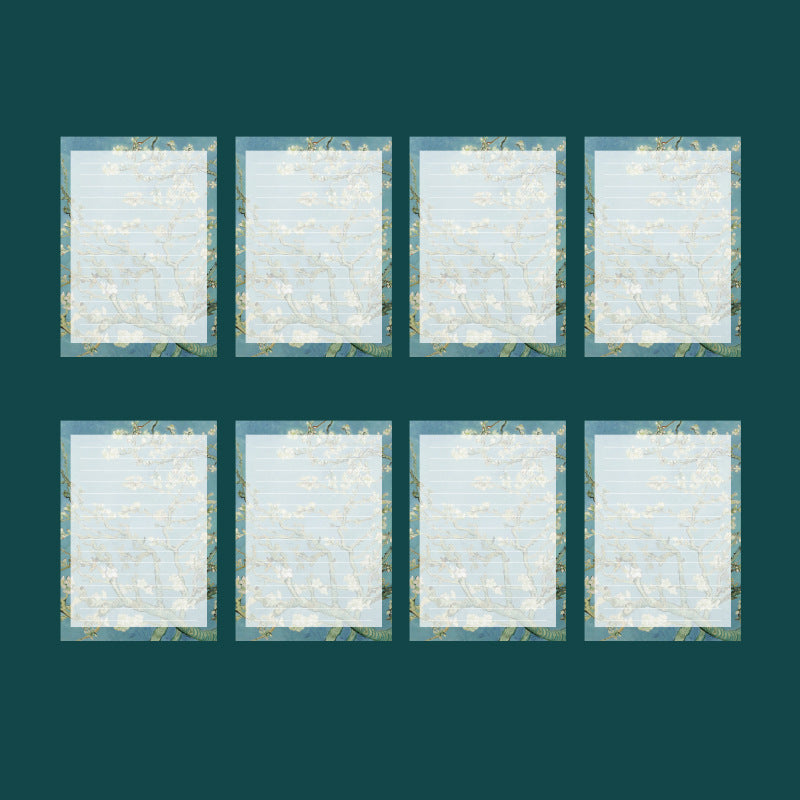 Romantic Blush Pink Envelope With Floral Wax Seal (MOQ=7)