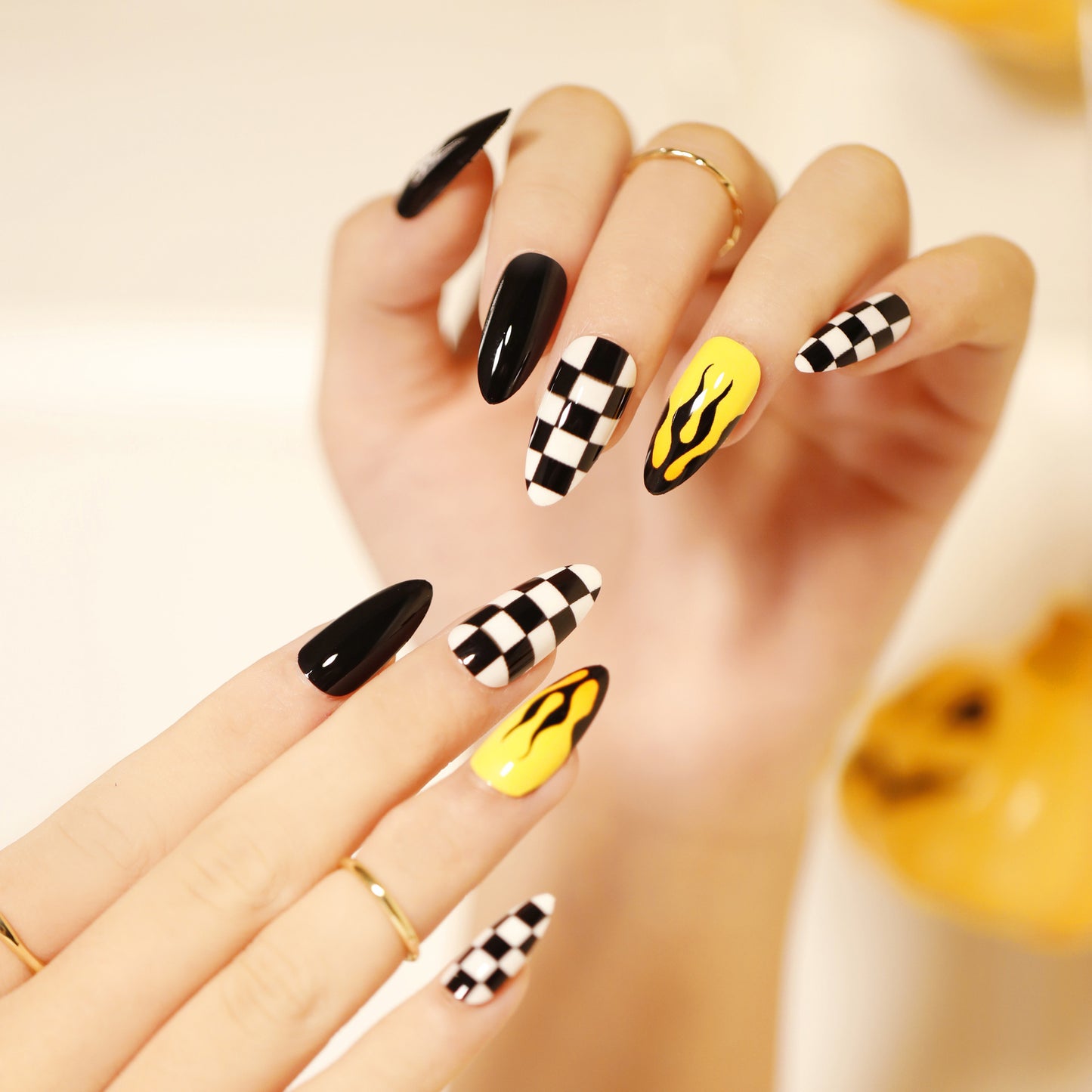 Halloween Wear Nail 3D Three-dimensional Nail Art False Nails  Spider Bat Nail Sheets Wholesale｜365nails