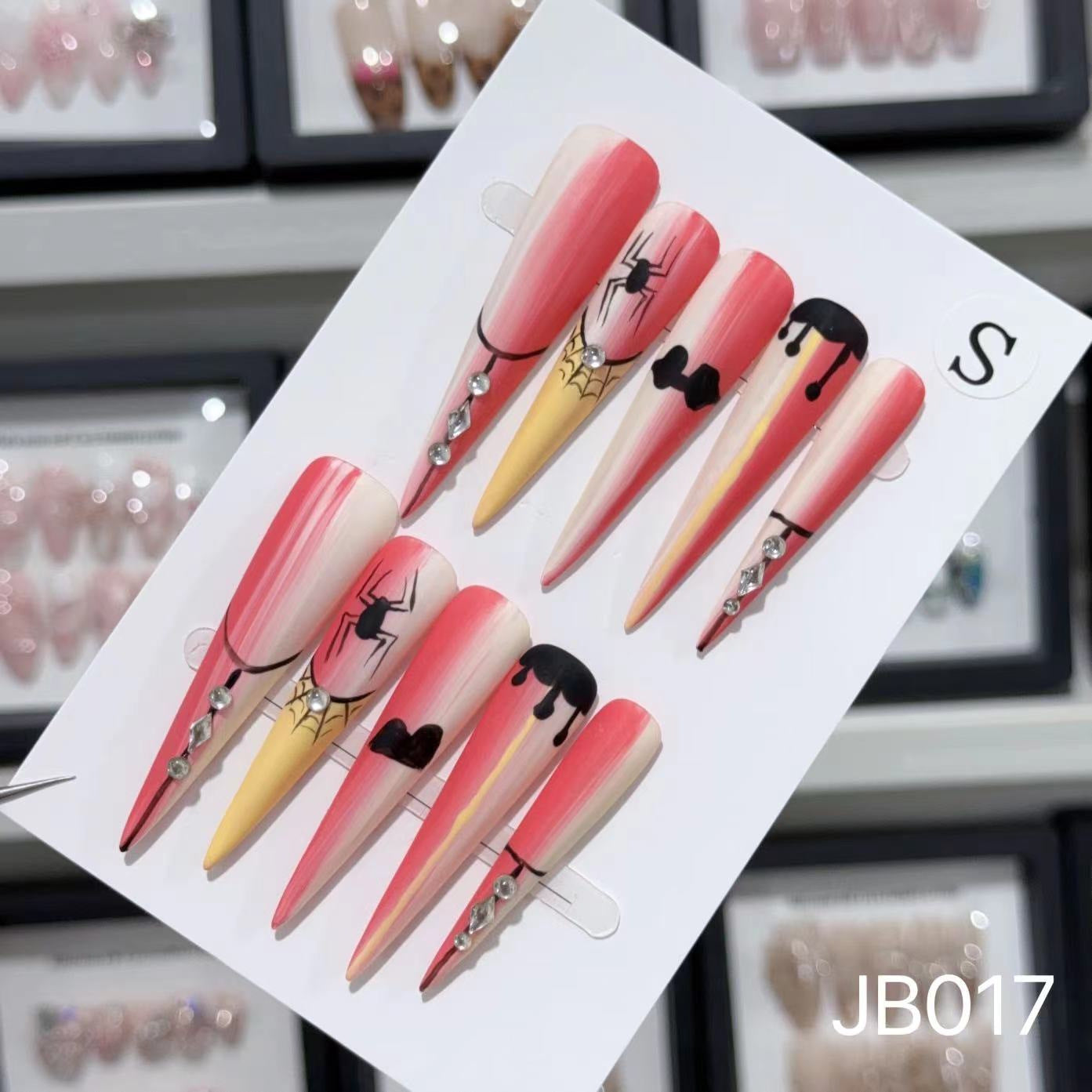 Extra Long 5.5cm Stiletto Press-On Nails Collection | Dozens of Styles | Reusable & Ready to Wear