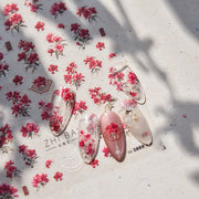 365nails: "vintage pink peony embossed" – Nail Art Stickers