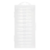 Nail Tips Explosive press on nails pads, transparent semi-sand and seamless square free grinding 240 boxed patch nail pads