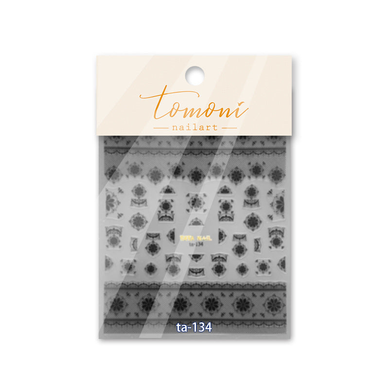 White Lace Damask – 5D Embossed Elegant Accent Set