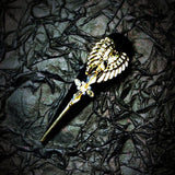 Title Black & Gold Baroque | Luxe Art Series Press-On Nails