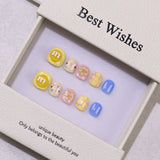 New handmade press-on nails cute cartoon fake nail flakes 3-12 years old