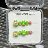 Cute Cartoon Kids Press On Nails Collection