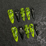 Pure handmade press on nails   nail art fake nails beauty | 365nails