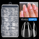 365nails Cross-Border Half-Matte Nail Tips | 2 Specifications, Factory Direct with Small MOQ
