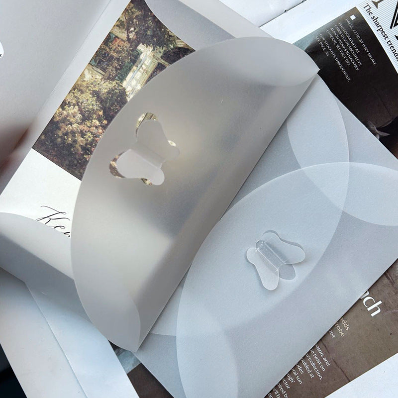 Frosted Translucent Envelope – Sulphate Paper Packaging Bag for Press‑On Nails and Gifts
