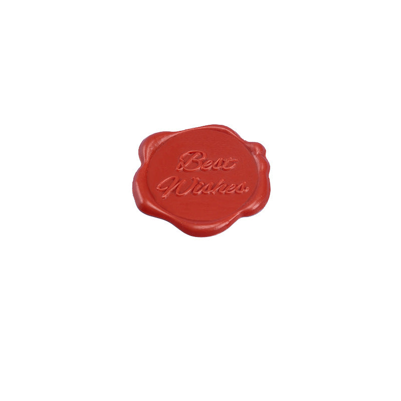 Vintage Textured Thank You Envelope With Wax Seal Style (MOQ=2)