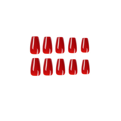 s Solid color short ballet collection  short wholesale nail pieces Finished removable nails｜365nails