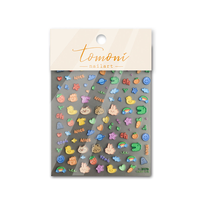 Cute Mini Charms – Playful Nail Art Set