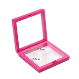 Transparent PE film suspension box press on nails storage box