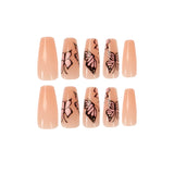 Press on nails finished nail  Butterfly nail naked powder whitening nail  false nail  direct supply｜365nails