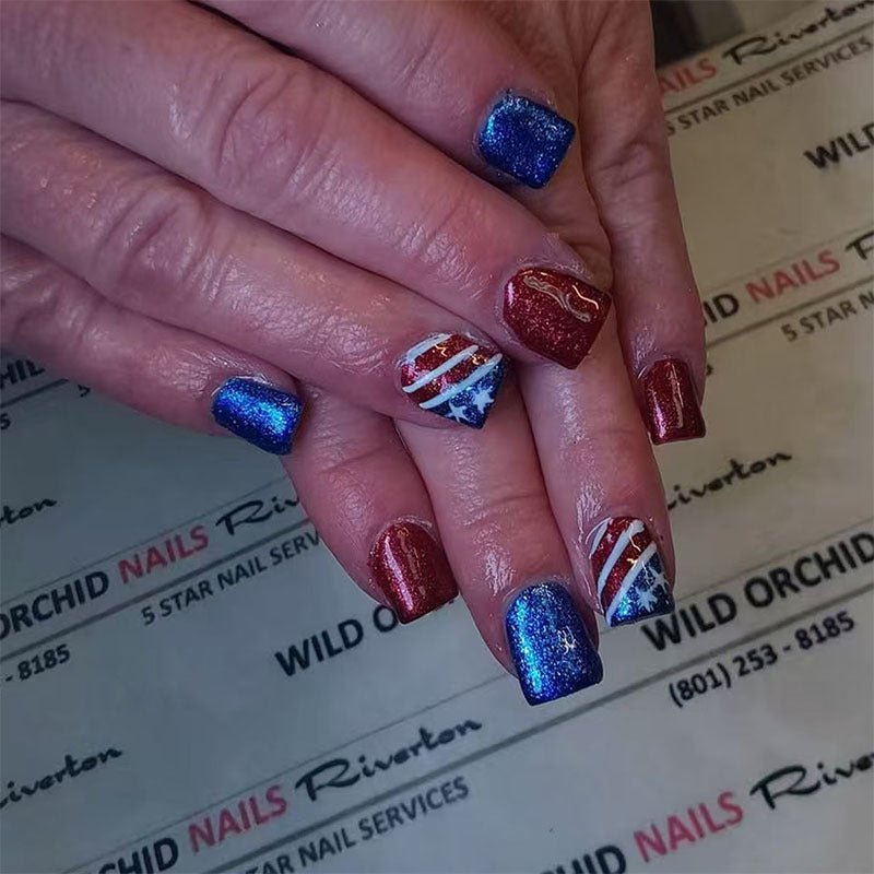 365nails: "I Love USA"