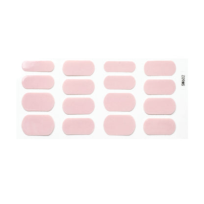 Nail art sticker simple solid color collection nail sticker gentle gradual change jump color nail sticker, waterproof and long-lasting sticker｜365nails