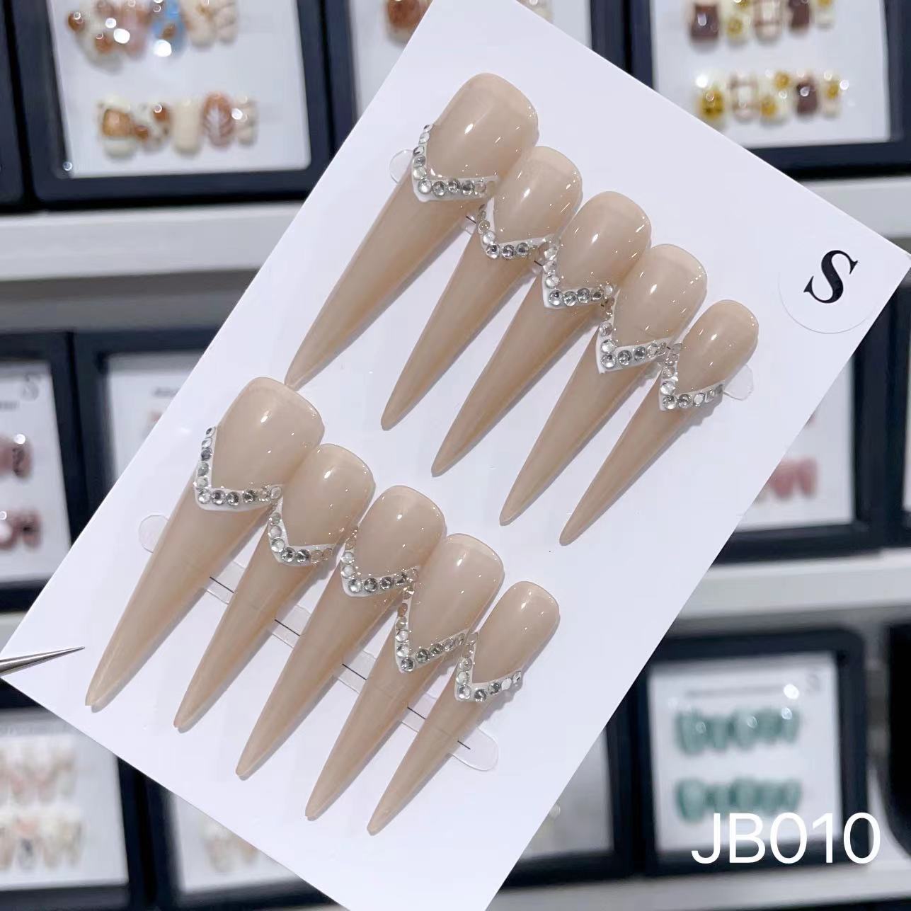 Extra Long 5.5cm Stiletto Press-On Nails Collection | Dozens of Styles | Reusable & Ready to Wear