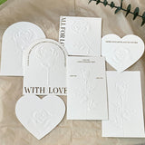 Spot relief three-dimensional rose wearing armor display card beige advanced bronzing nail art background cardboard packaging