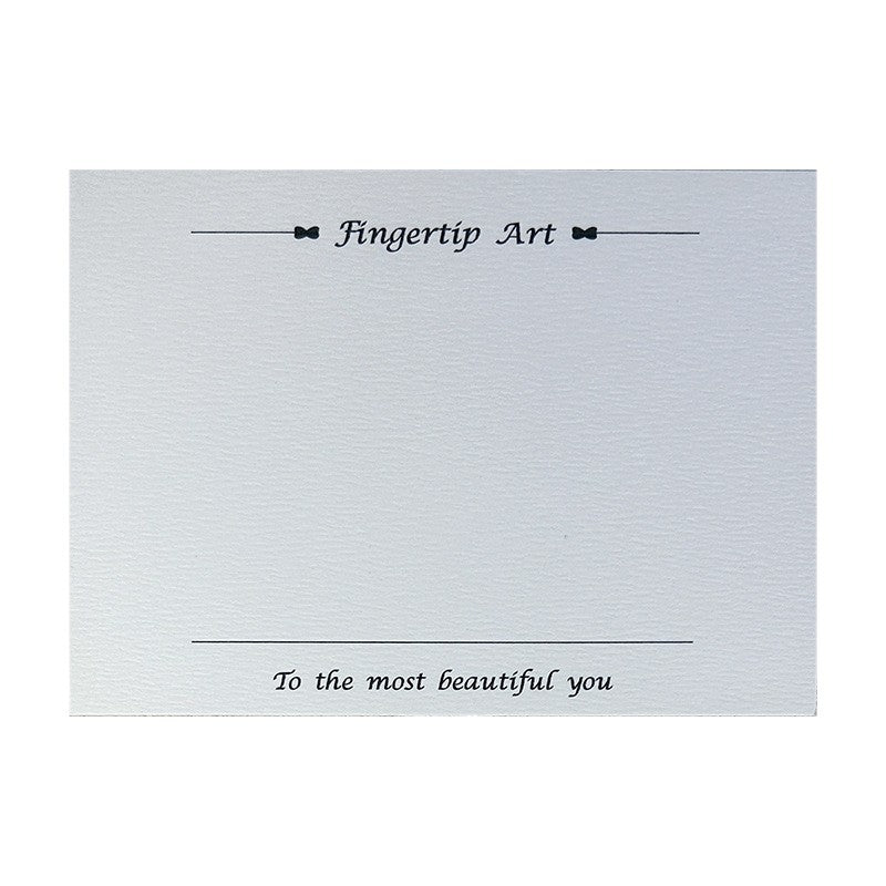 Premium Nail Display Cards with Artistic Gradient Background (MOQ=50)