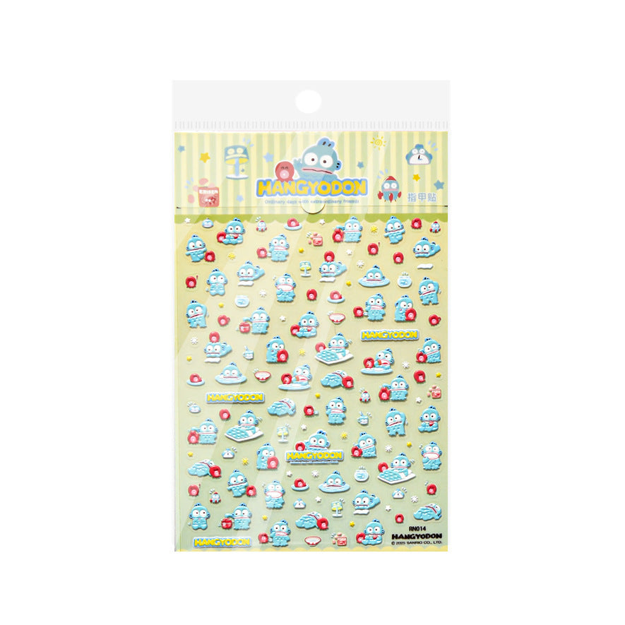 Sanrio Pochacco Carnival – 可愛3D浮雕美甲貼紙