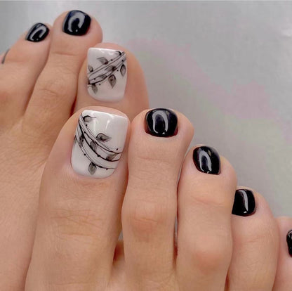 Wear nail manicure toenail patch wholesale collection toenail removable  fake nail false nails｜365nails