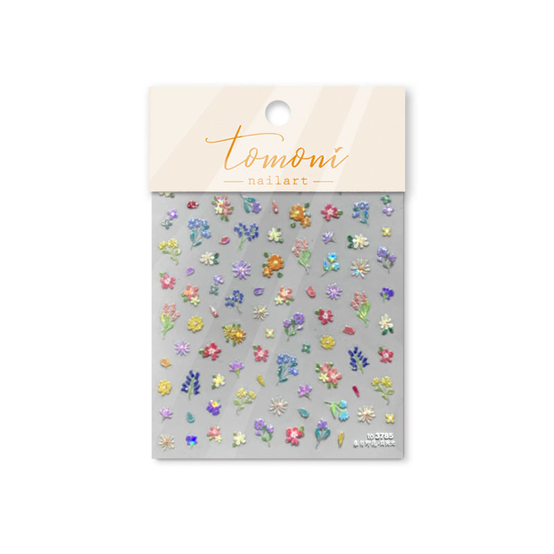 365nails: "Mini Wildflower Garden" – nail art stickers