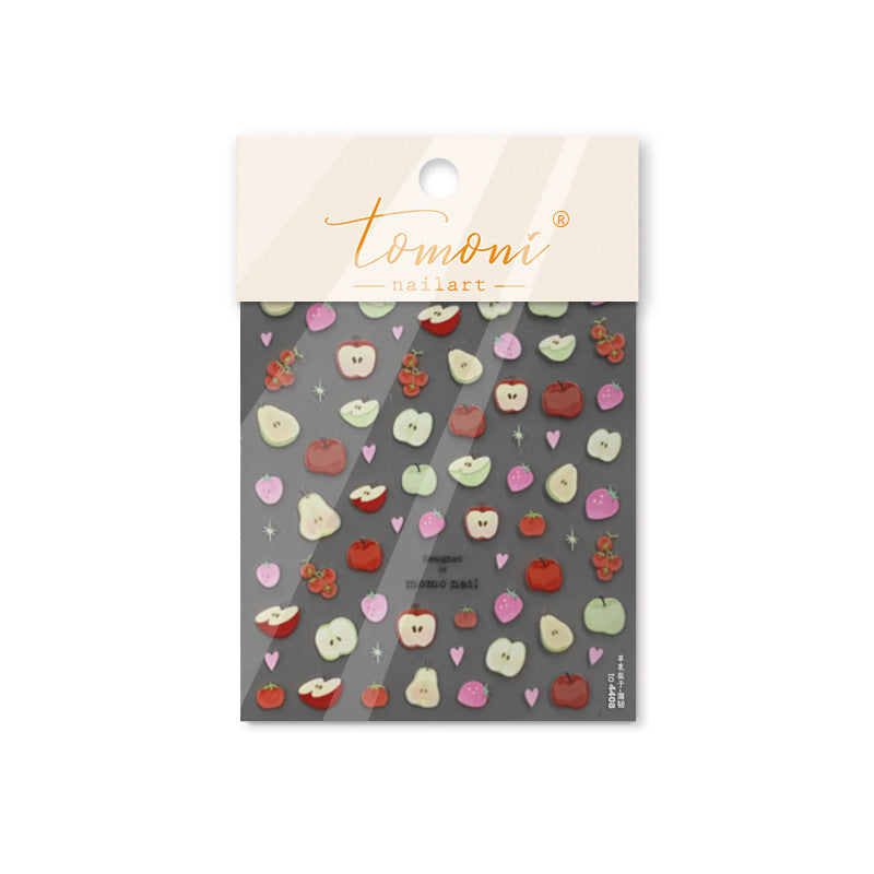 365nails: "Watercolor Fruit" – nail art stickers