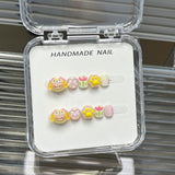 Sweet Cartoon Candy Kids Press On Nails Assorted Set