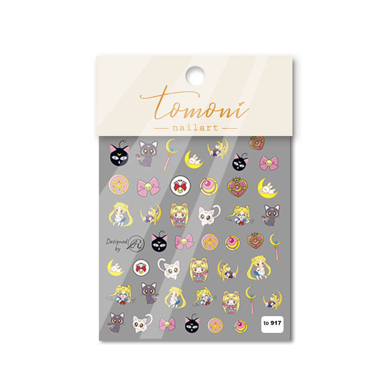 365nails: "Magical Sakura Girl" – nail art stickers