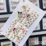 Extra Long 5.5cm Water Pipe Press-On Nails | Handmade Collection | Round Shape