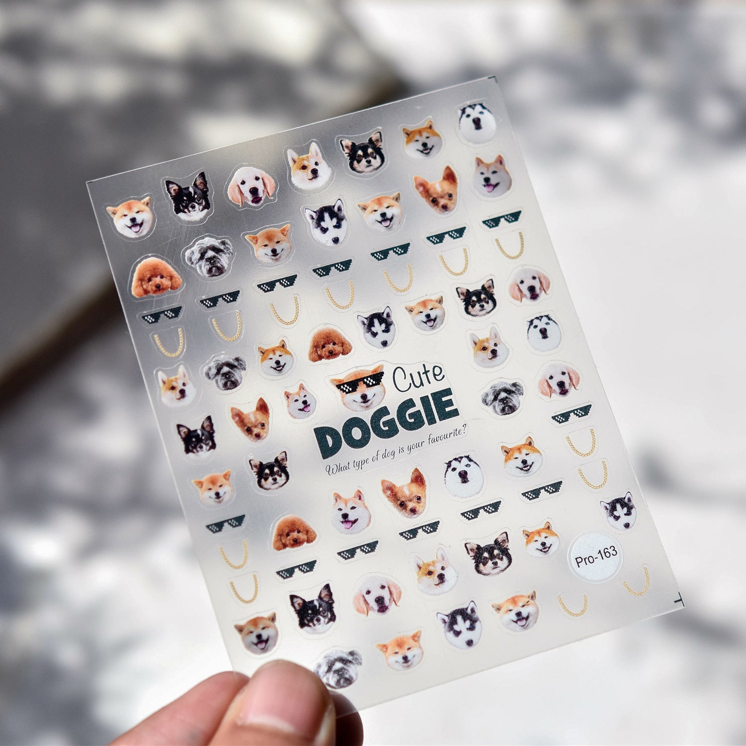 Moschino Big Head Teddy Bear: "Luxury Teddy Crew" – 5D Embossed Nail Sticker