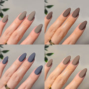 廠家直供 純色霧面質感 短款成品穿戴甲 批發｜365nails