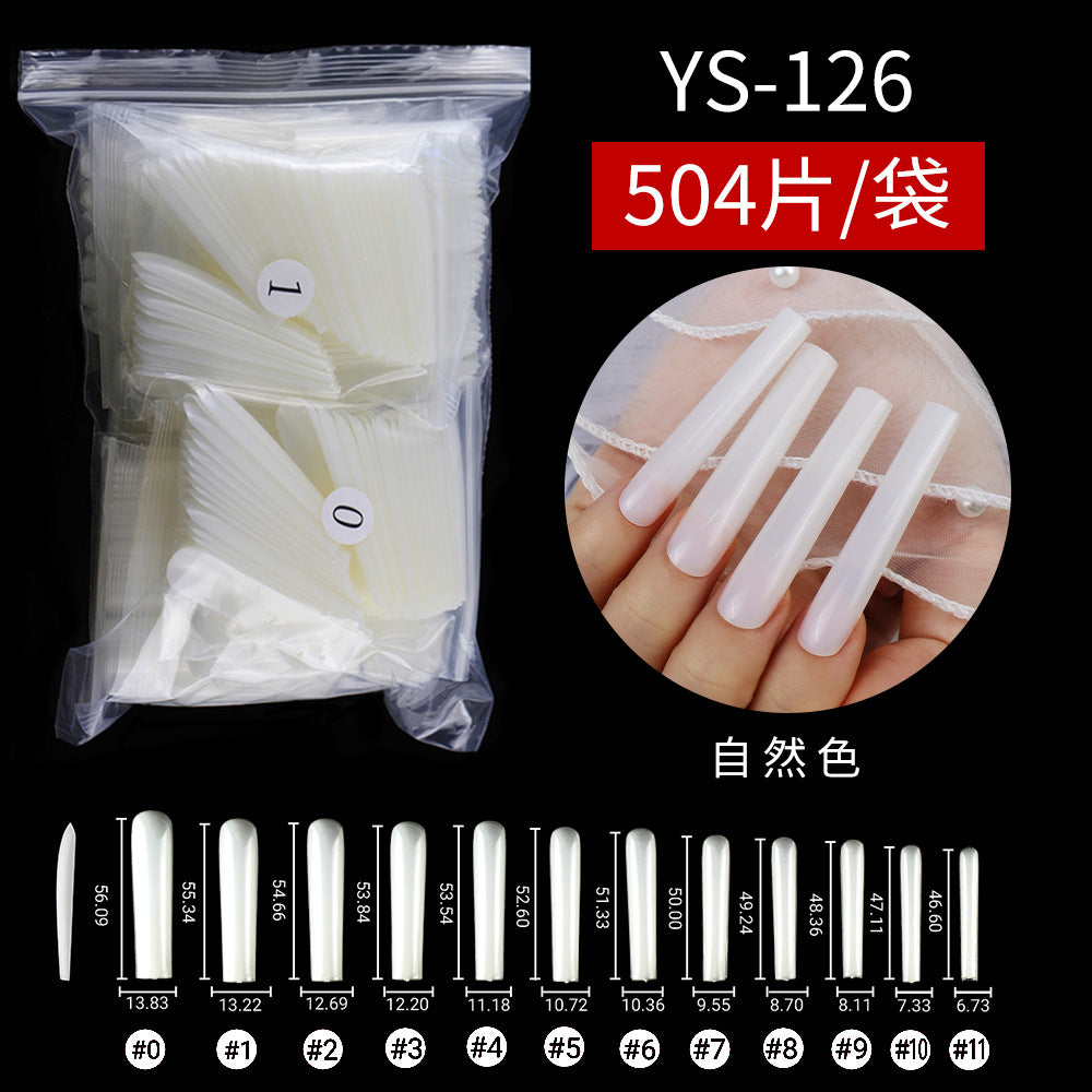 Drama Collection: "XXXXL Tube" – Extra Long XXXL Tube Nail Tips